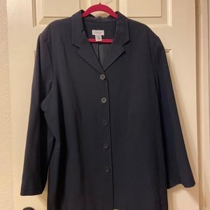 Avenue navy blazer size 22